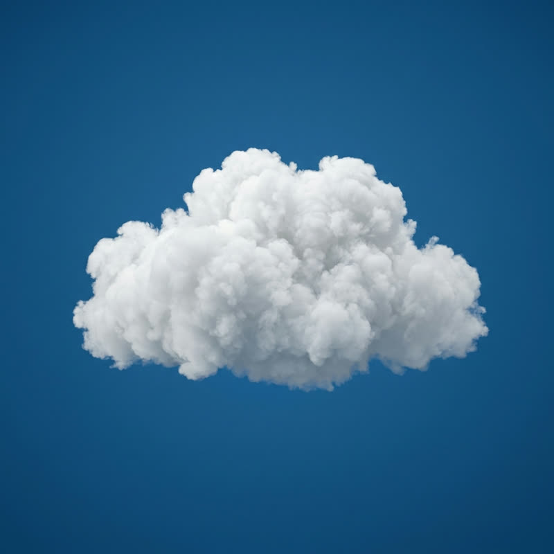 Wolke nach der Reinigung